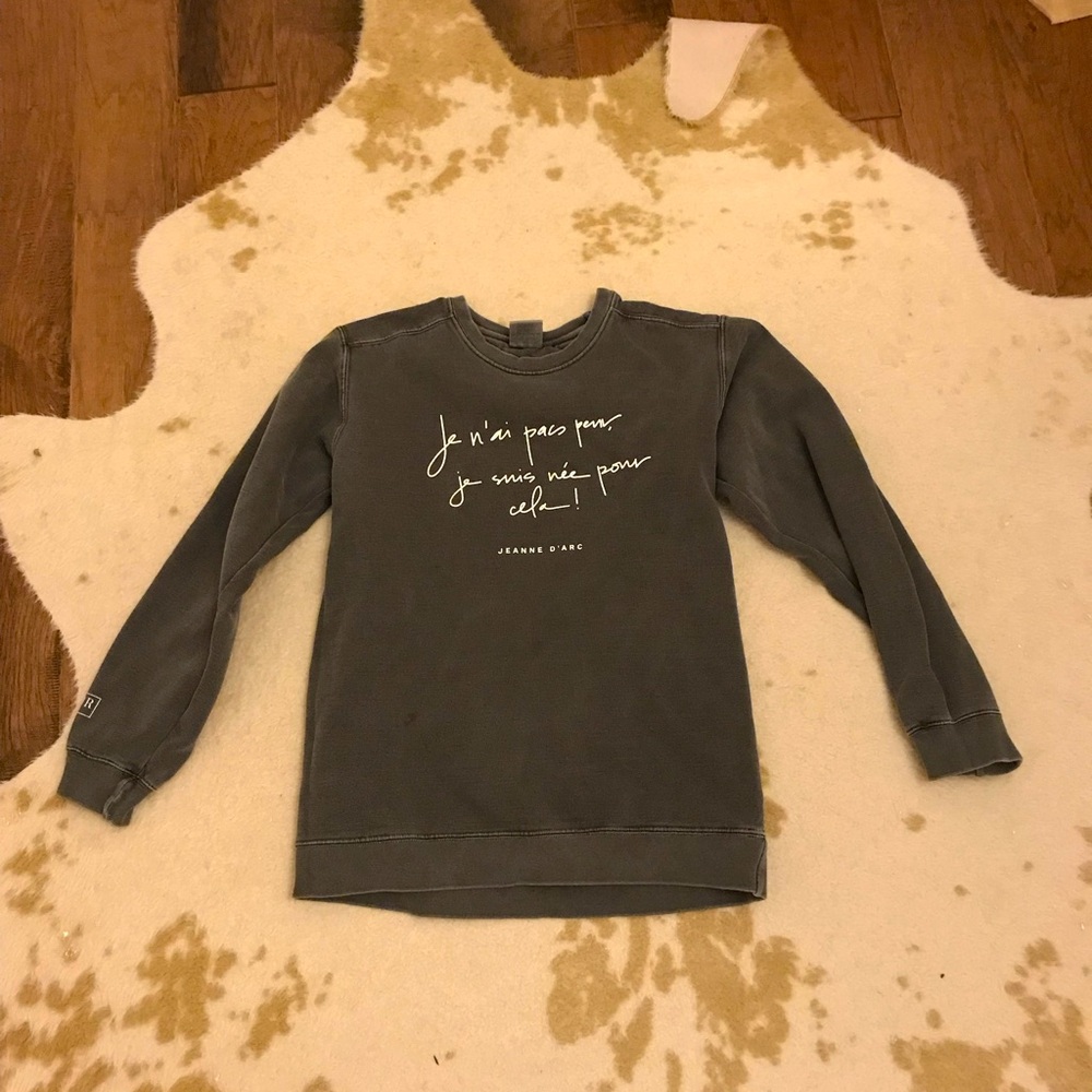 Grey Crew Neck